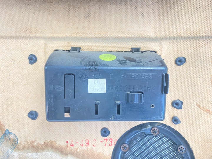 фото №15, Боковина дверь правые задний зад mercedes w140 se чёрный bdb