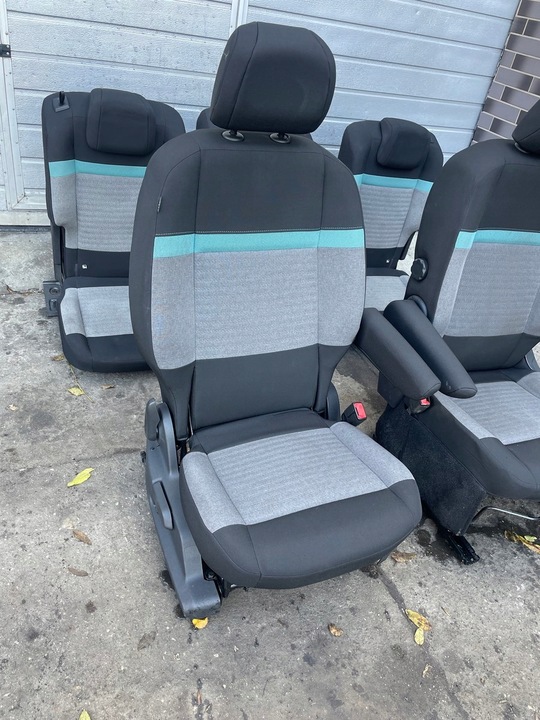 фото №5, Peugeot partner berlingo combo e сиденья сиденья обшивки комплект