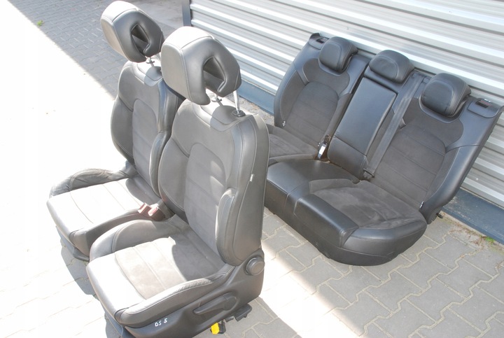 фото №4, Citroen ds5 2011-2015 сидіння сидіння диван напівшкіра