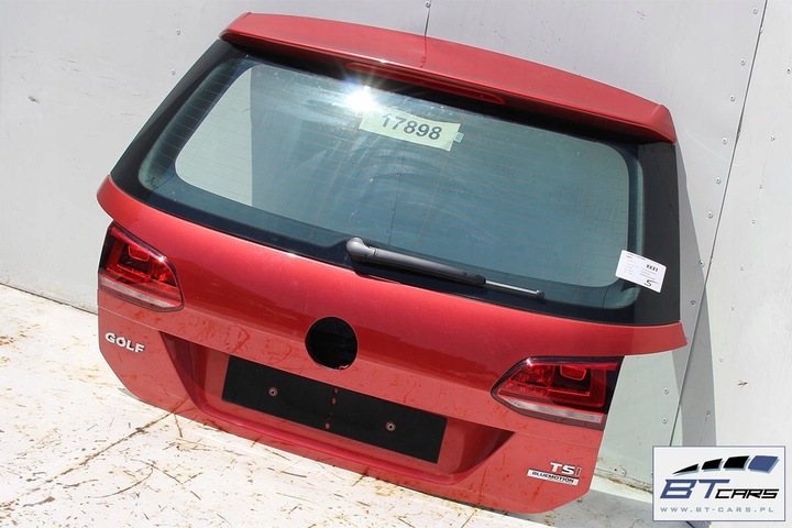 фото №9, Vw golf 7 vii универсал la3x зад бампер задний + крышка багажника + лампы лампа