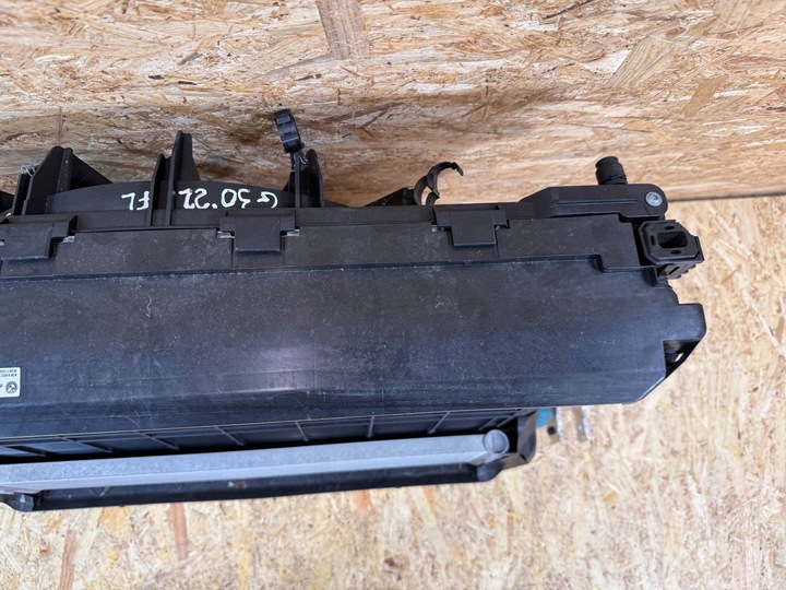 фото №8, Комплект радіатор радіатор вентилятор bmw 5 g30 g31 3.0 гібрид lci рестайлінг