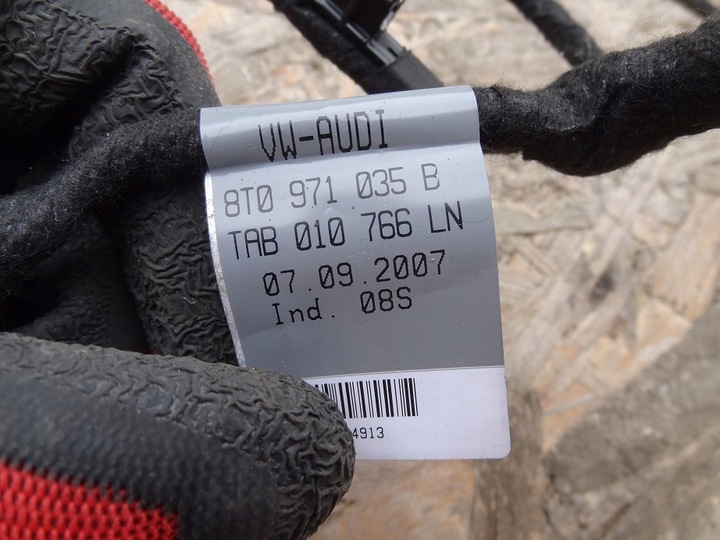 фото №3, Жгут установка дверь крышка зад 8t0971035b a5 s5