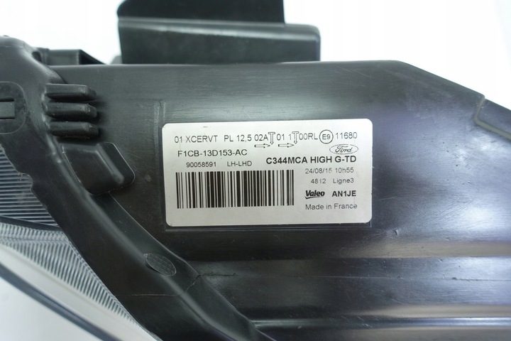 фото №9, Лампа левый перед передняя ford c-max ii mk2 ксенон