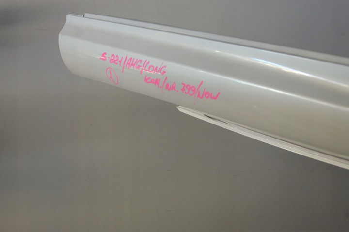 фото №10, Mercedes s класс w221 рестайлинг amg планка пороговая длинный