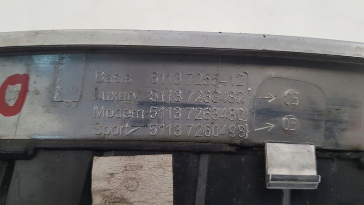 фото №5, Bmw 3 f30 f31 решётка решётка радиатора решётка правая 7255412