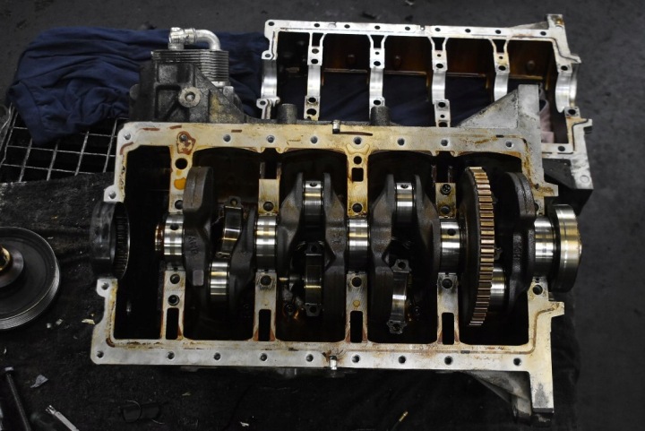 фото №5, Blok низ двигуна 7516330 bmw e46 1.8 valvetronic 116 km рестайлінг 01-06