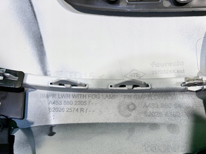 фото №15, Smart eq fortwo w453 рестайлинг бампер перед передний a4538881700