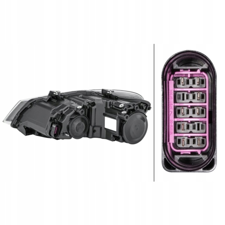 фото №4, Лампа vw polo v 6r 09-14 фара правые