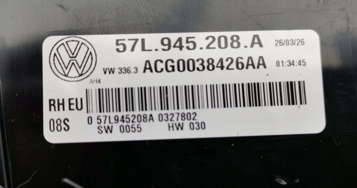 фото №9, Фара led правое зад vw tiguan 5n 57l945208a новый оригинальная запчасть