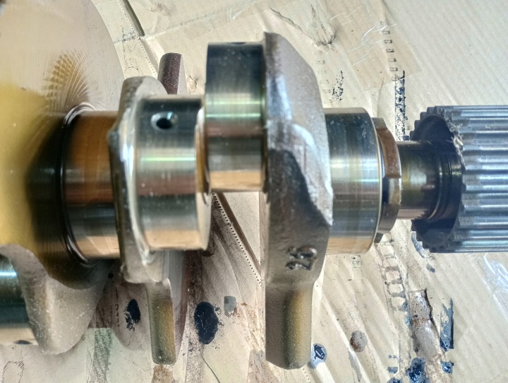 фото №12, Вал коленчатый vw audi seat skoda 1,9 2,0tdi 2,0b 2,4b 2,5 tdi 038j 038l 06af