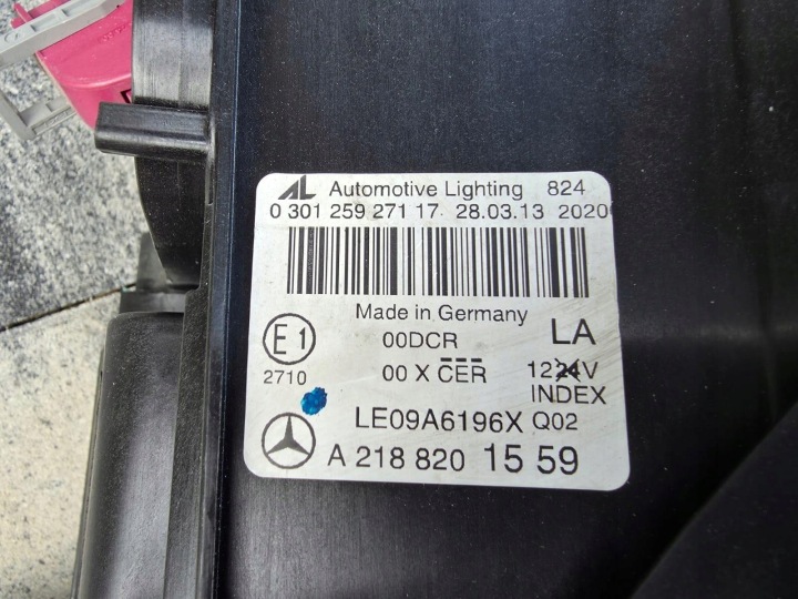 фото №10, Mercedes cls w218 218 фара ліва перед bi ксенон led a2188201559 2011-2014