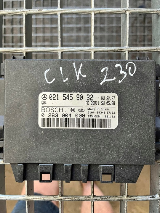 фото №1, Модуль блок керування pdc mercedes clk w208 0215459032