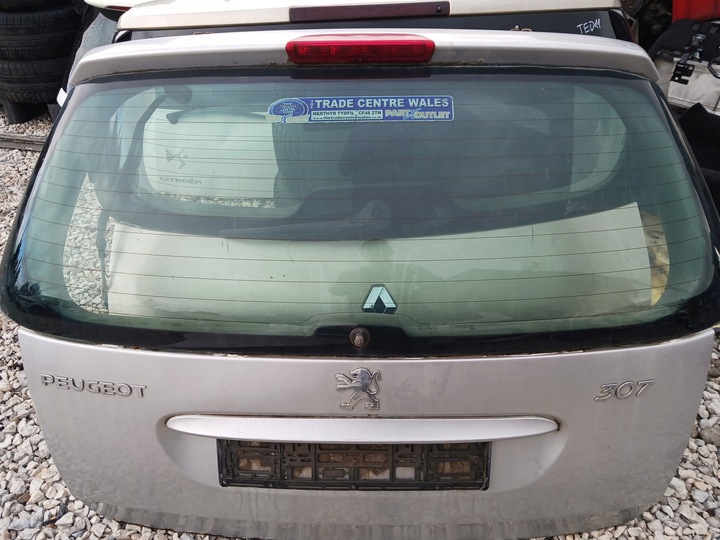 фото №1, Крышка стекло багажника зад peugeot 307 универсал 2001-2008 ezrc