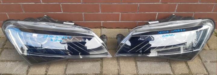 фото №1, Skoda superb iii 3v1 лампа ліва права bi-xenon led 3v1941015b , 3v1941016b
