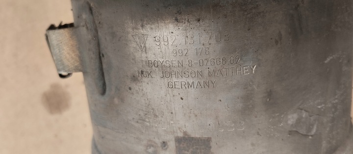 фото №8, Катализатор fap dpf porsche 911 991 carrera gts левый правые