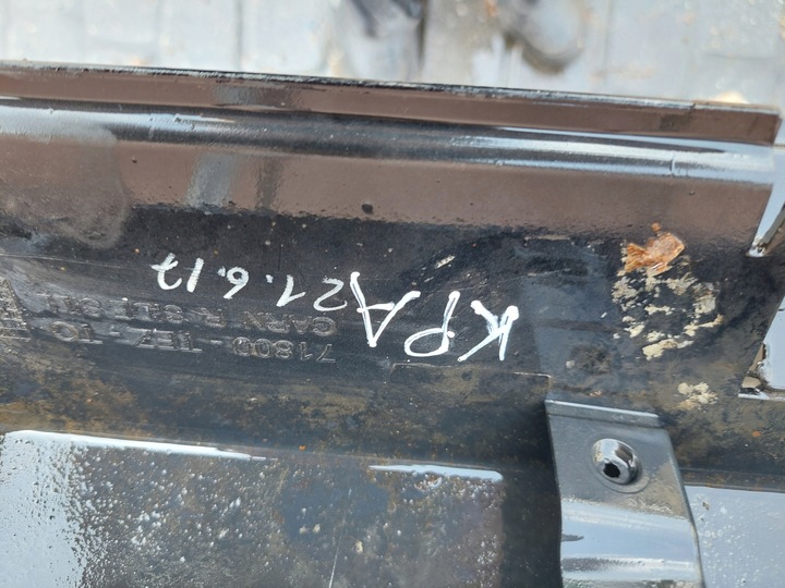 фото №8, Honda civic x 2017- sedan планка порогова сторона права накладка na поріг