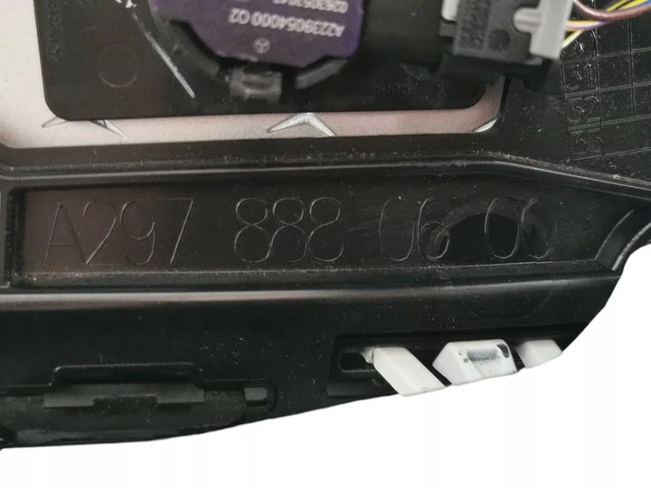 фото №16, Бампер, решётка, решётка радиатора, решётки, абсорбер, радары mercedes eqs w-297 amg 162