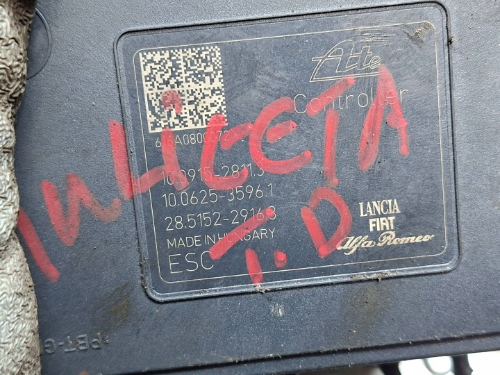фото №8, Насос модуль управления abs alfa romeo giulietta 10- 00505491400 10.0915-2811.3