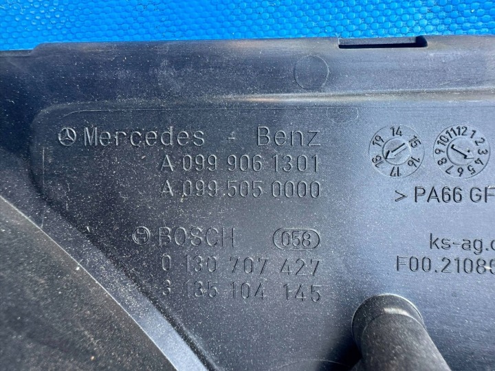 фото №6, Mercedes корпус вентилятора 0999061301