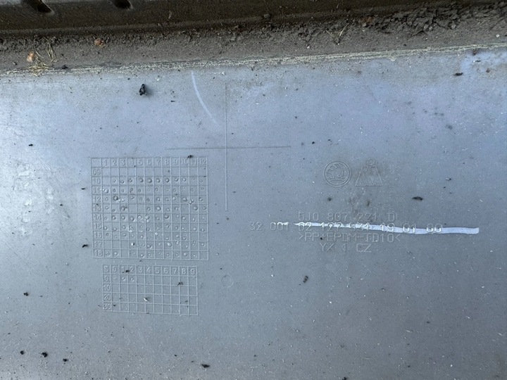 фото №11, Skoda fabia ii 2 рестайлінг 10-14 5j бампер перед переднє