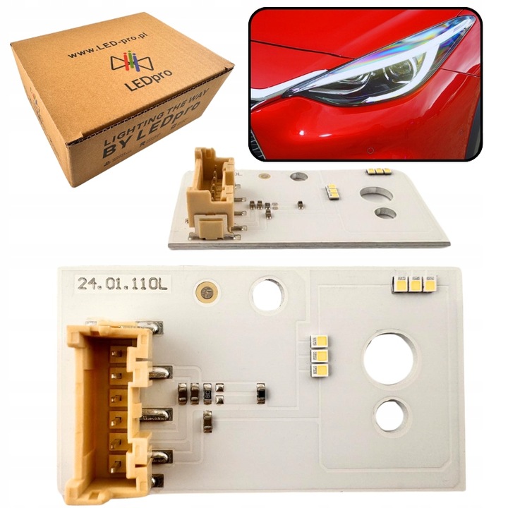 фото №1, Модуль лампи led infiniti q30, qx30 лівий- lp 24.01.110l