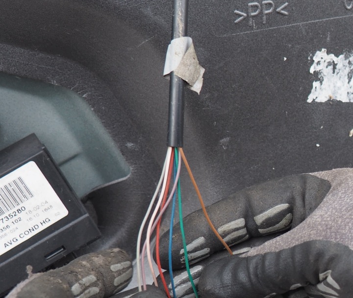 фото №6, Peugeot 307 cc cabrio зеркало левое 2+5 pin цвет eyp