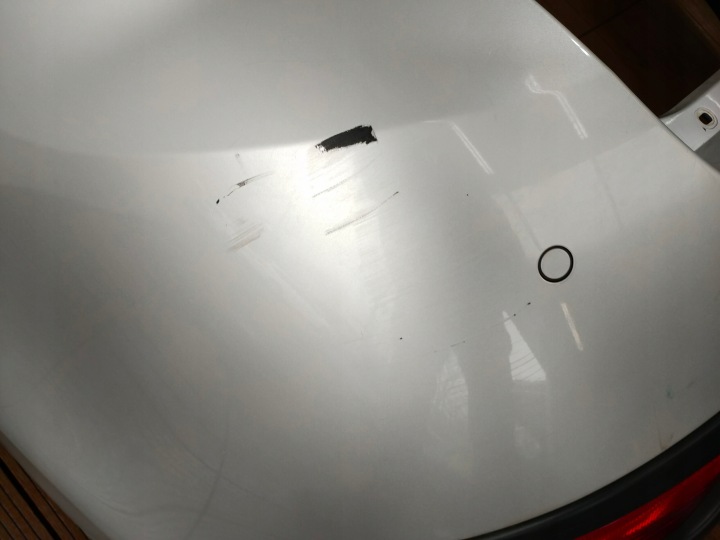 фото №9, Renault grand scenic iii 09-13 бампер заднє pod pdc зад колір ted69