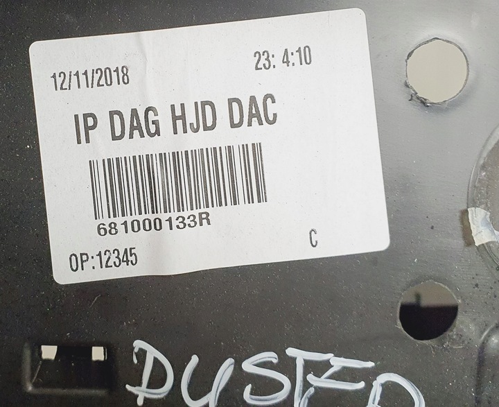 фото №10, Панель роздавальна консоль dacia duster ii європа