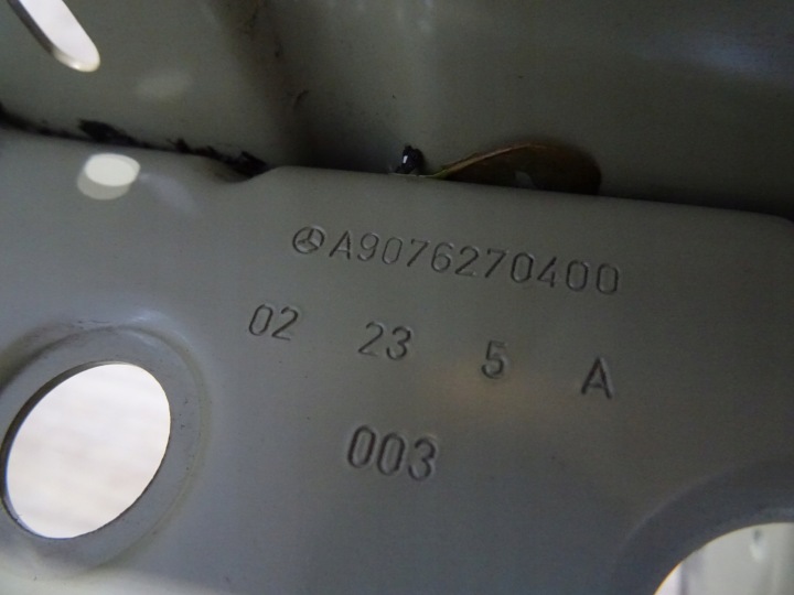 фото №11, Mercedes sprinter 906 лонжерон ліва перед a9066270100