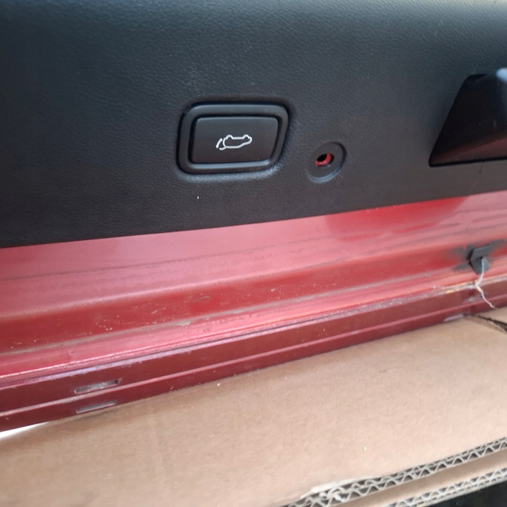 фото №13, Kia sportage iv 4 15-18 кришка багажника a0 червона комплектна w колір