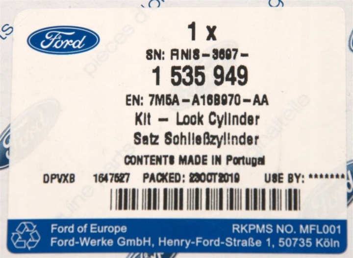 фото №10, Замок / вставка do капота ford kuga mk1 c-max mk1