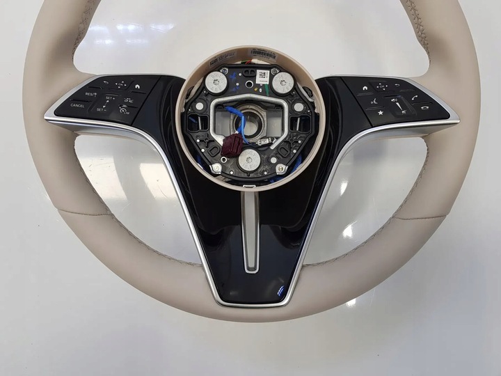 фото №10, Нова кермо з підігрівом шкіряний пелюстки mercedes w223 w213 рестайлінг w295 w297 e