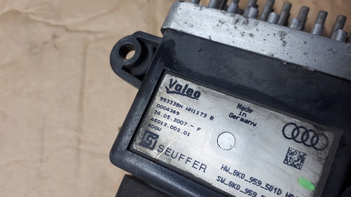 фото №7, A5 8t a6 c7 блок керування вентиляторів 8k0959501d