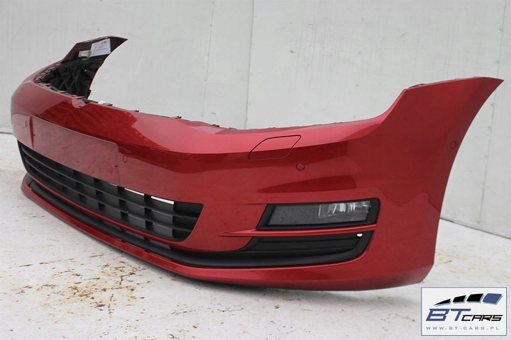 фото №6, Vw golf 7 vii перед капот крила бампер крило la3x - червоний sunset