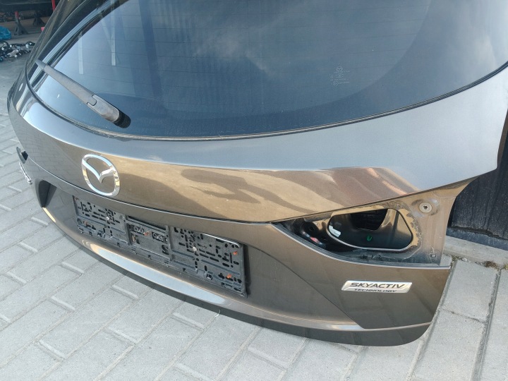 фото №7, Mazda 3 bm хетчбек кришка багажника 42s оригінальна запчастина лак
