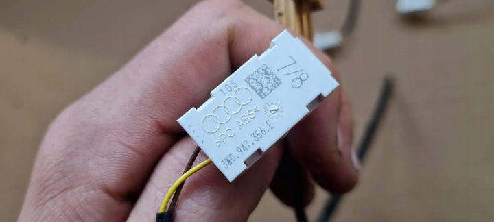 фото №9, A4 b9 8w podświetlnie обшивка дверей led ambiente лампа комплект 4x