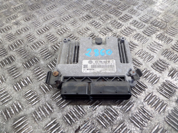 фото №1, Компьютер блок управления leon 2 1.4tsi 03c906016ap