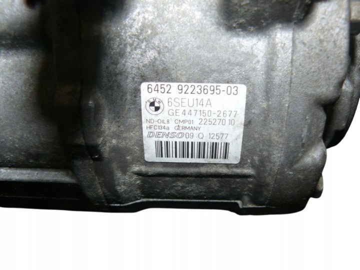 фото №5, 447150-2677 4471502677 компрессор кондиционера bmw 1