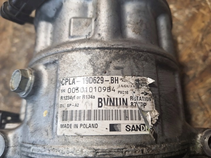 фото №6, Компрессор кондиционера range rover jaguar cpla-19d629bh 2.0 d