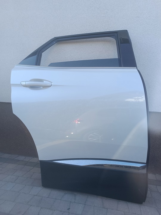 фото №9, Peugeot 3008 ii дверь правые перед do установка белая жемчуг kwe 16-