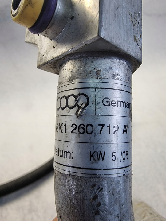 фото №6, Audi a7 шланг кондиционера 8k1260712a