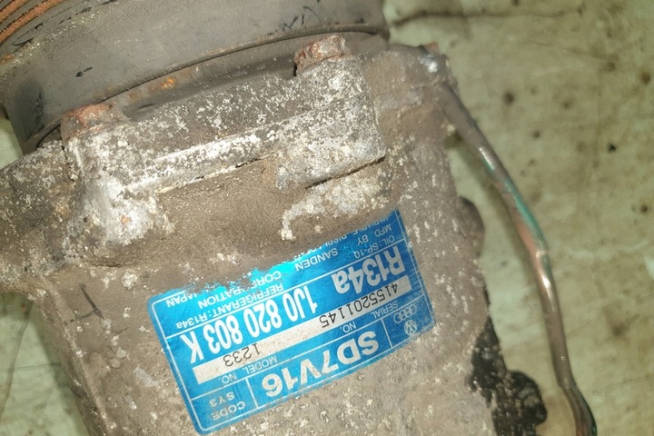 фото №7, Компрессор кондиционера vw golf iv 1j1 1j0820803k 1.9l дизель 85kw 1998