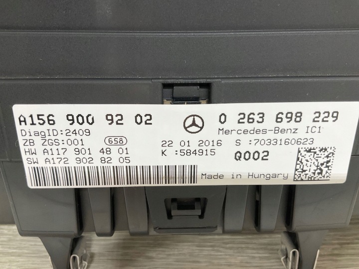 фото №11, Панель приладів mercedes-benz gla w156 x156 a1569009202