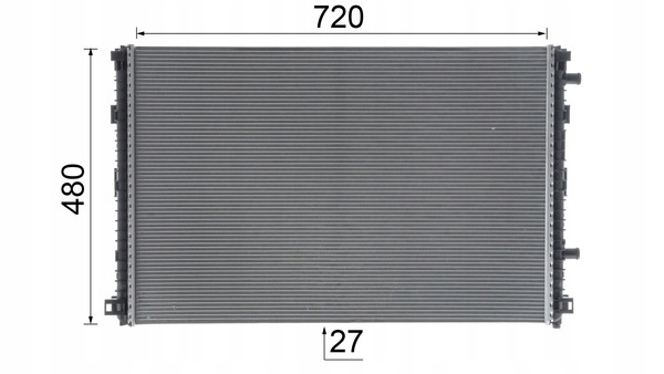 фото №13, Mahle оригинал радиаторов behr premium line