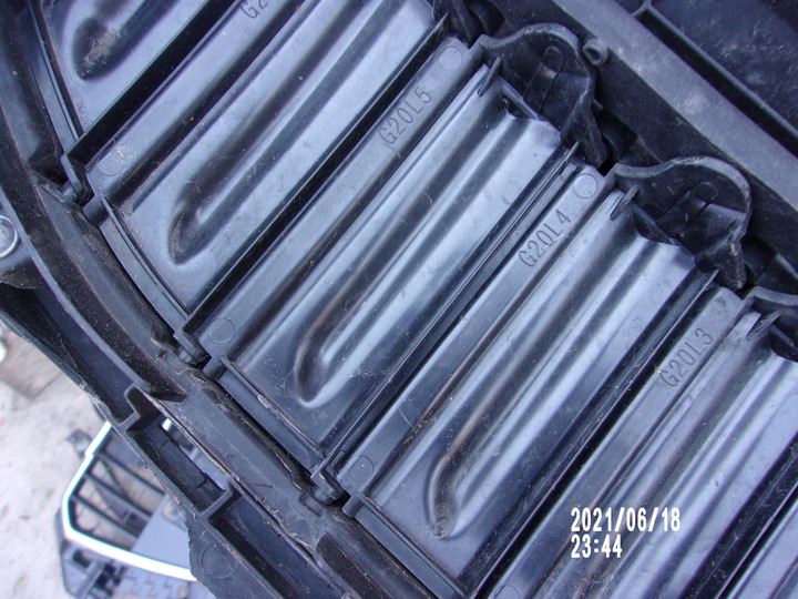 фото №5, Решётка радиатора решётка bmw 3 g20 g21 жалюзи ролета