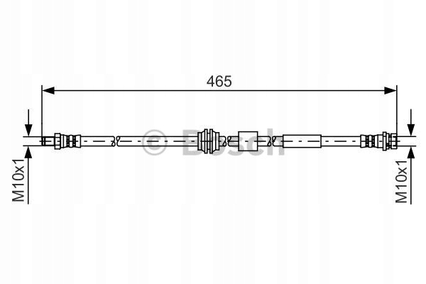 фото №8, Шланг гальмівний гнучкий bosch 1987481451