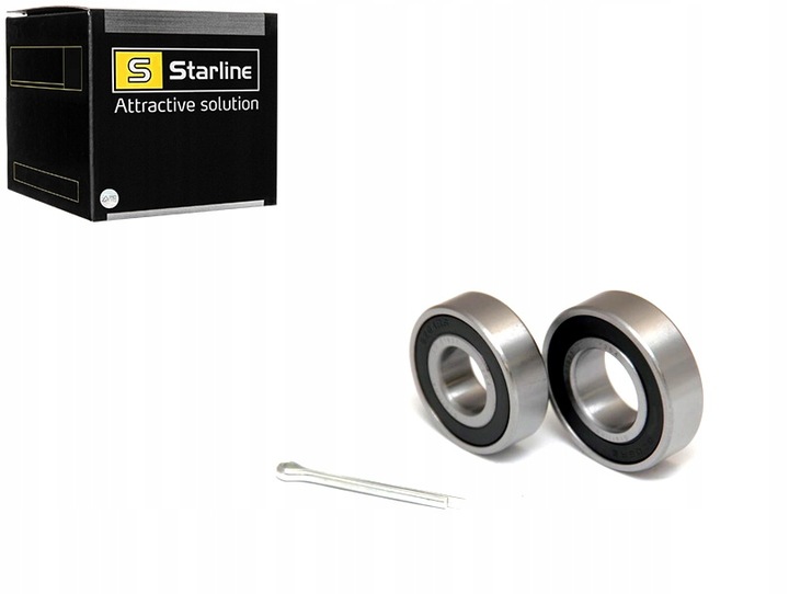 фото №2, Подшипник колёса набор kpl daewoo tico/suzuki alto 92 - зад skf szt