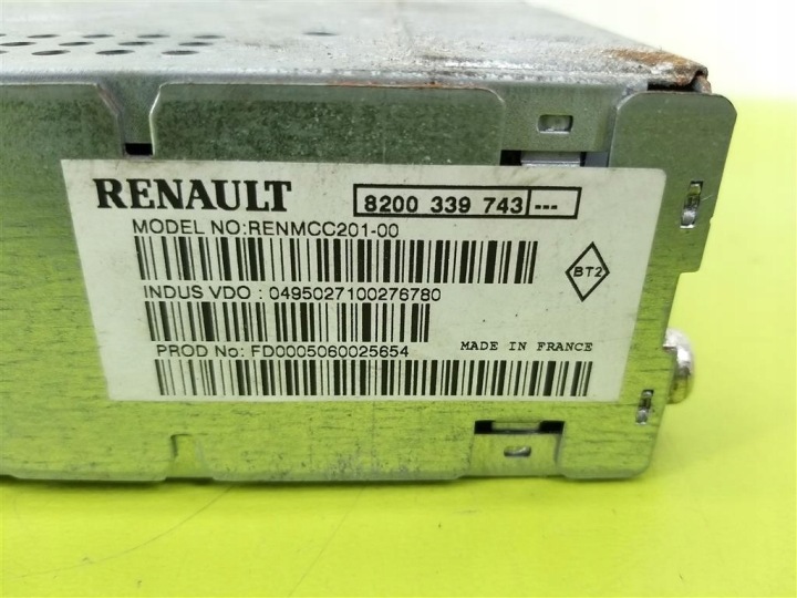 фото №13, Магнитола комплект renault espace iv 2003-2014 8200154477 8200339751