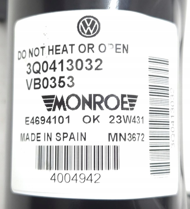 фото №15, Амортизатор перед dcc vw passat 3q0413032