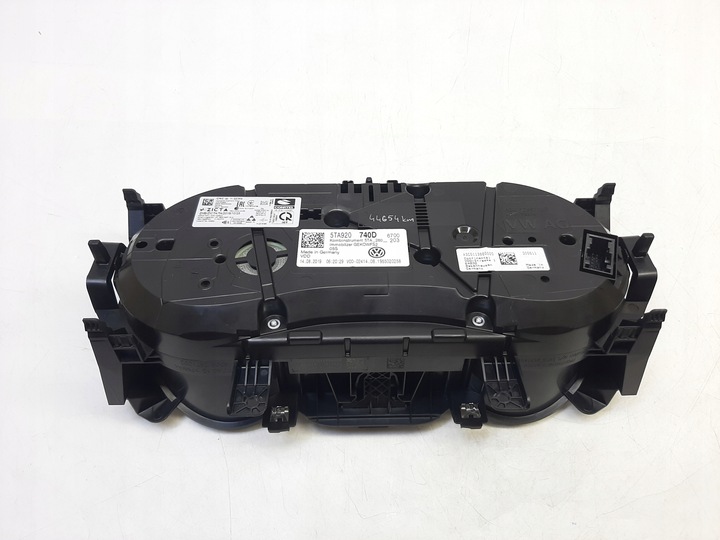 фото №9, Vw touran iii 2015-2024r. індикатор спідометр  манометр 5ta920740d 44654km